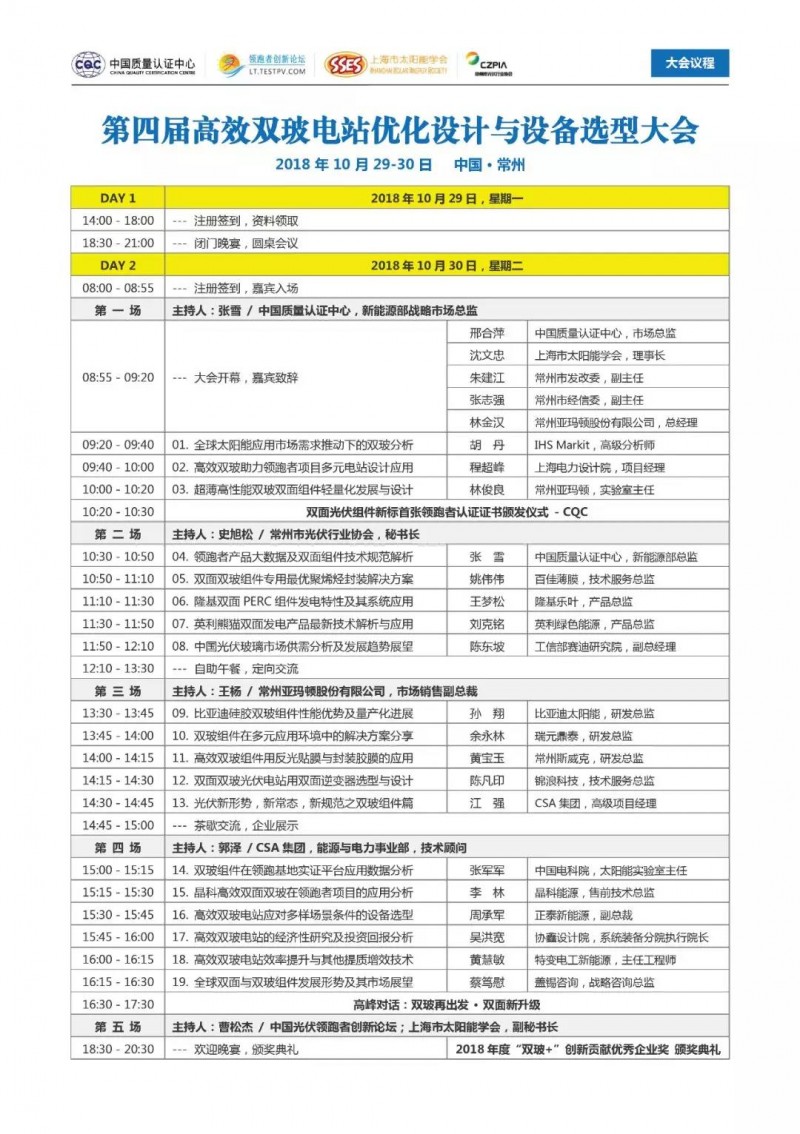 震驚！亞瑪頓、隆基、晶科、天合、英利、瑞元鼎泰、正泰、協(xié)鑫、比亞迪、錦州陽光等TOP15雙玻組件廠月底齊聚龍城！